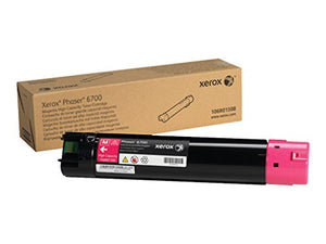 Xerox Phaser 6700 Magenta High Capacity Toner Cartridge (12,000 Pages) - 106R01508