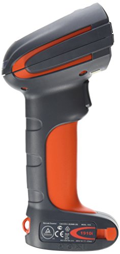 Honeywell 1910IER-3USB Granit 1910i 2D Industrial Corded Barcode Scanner, Extended Range Focus, Gray/Orange