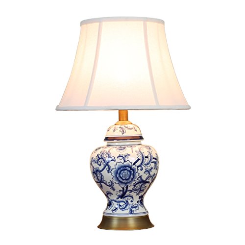 505 HZB Modern Bedroom Bedside Lamp Ceramic Room Desk Lamp