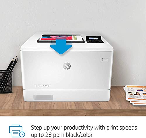 HP Color LaserJet Pro M454dn Printer (W1Y44A) (Renewed)
