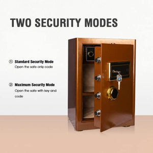 ULTECORE 2.05 Cubic Feet Cabinet Security Safe Box with Digital Keypad & Double Keys Money Lock Box for Home Hotel Office Business Jewelry Gun Cash Documents 23 x 15.7 x 13 inches