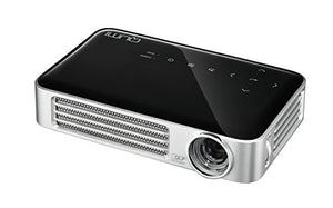 Vivitek Qumi Q6-BK Q6 800 Lumen WXGA LED MHL HDMI Projector with Wireless and Miracast Capability (Black)