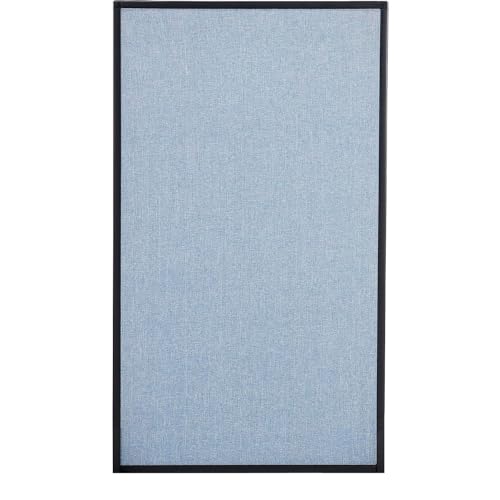 Global Industrial Office Partition Panel, Blue 48-1/4"W x 72"H