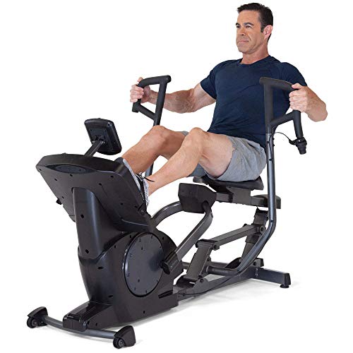 Teeter Power10 Rower with 2-Way Magnetic Resistance Elliptical Motion – Indoor Rowing Machine w/Bluetooth HRM, Teeter Move App- Free Classes & Coaching