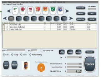 Point of Sale POS System Includes Software Barcode Scanner Thermal Printer Cash by NamesBrand (Black)