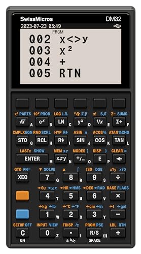 SwissMicros DM32 Scientific Calculator