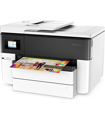 HP OfficeJet Pro 7740 Wide Format All-in-One Printer with Wireless & Mobile Printing (G5J38A) (Renewed)