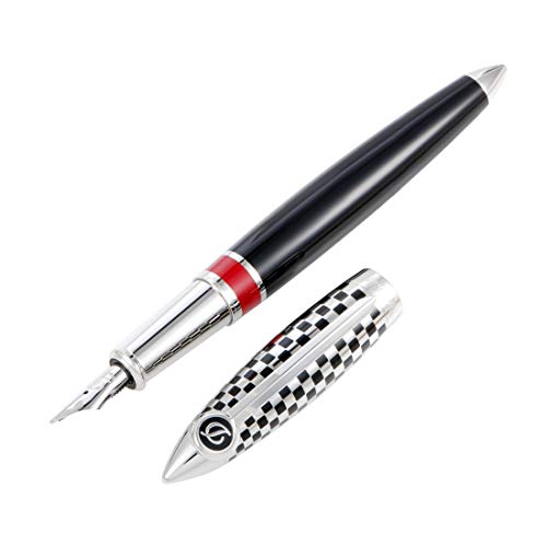 S.T. DUPONT -"Streamline" R Race Machine Fountain Pen - 251684RM