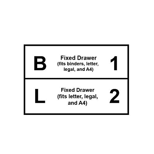 Global 2-Drawer 36" Wide Lateral File Cabinet, Letter & Legal