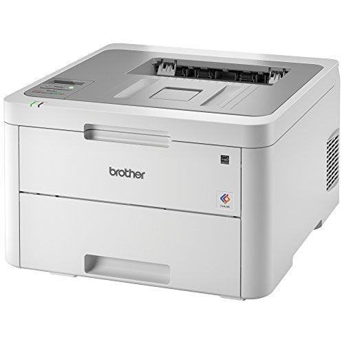 Brother HL-L3210CW Compact Digital Color Printer Providing Laser Printer Quality Results with Wireless, Amazon Dash Replenishment Enabled, White