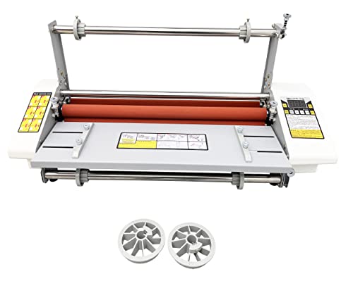 INTBUYING 17.3in A2 Double Side Hot/Cold Roll Laminator with Digital Display