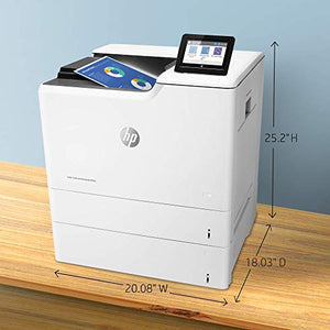 HP J8A05A#BGJ LaserJet Enterprise Color M653x Wireless USB LAN Duplex Printer