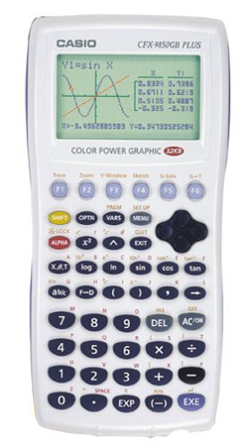 Casio CFX-9850GC Plus Graphing Calculator (White)