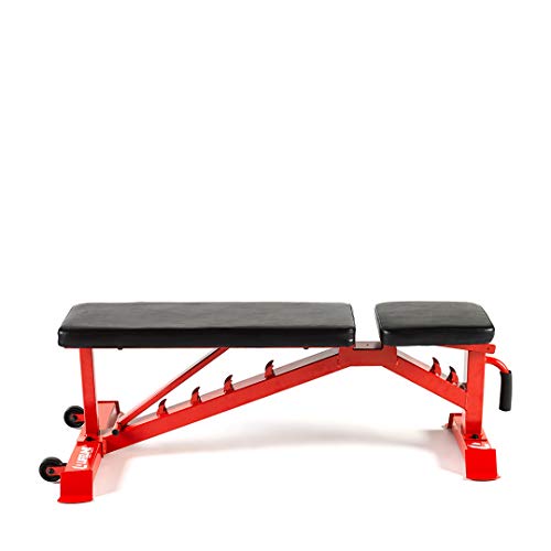 Lifeline Utility Weight Bench – Adjustable – 1,000lb Rated for Weightlifting and Strength Training