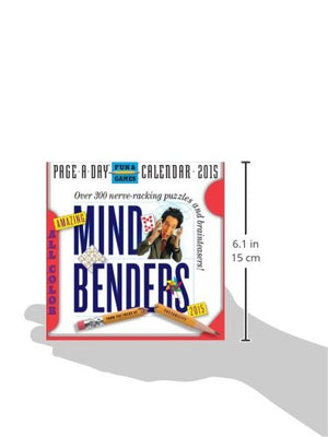 Amazing Mind Benders 2015 Page-A-Day Calendar