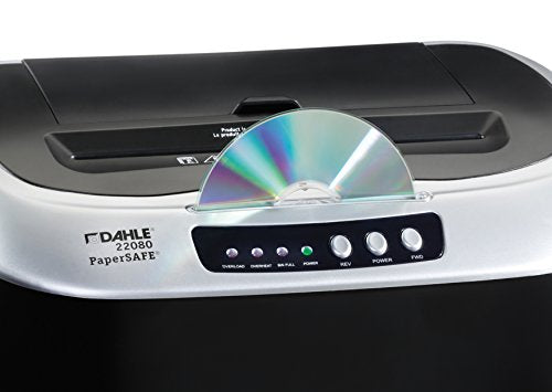 Dahle PaperSAFE Deskside Auto Feed Shredder, Cross Cut, 22080, Lot of 1