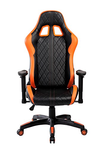 Ayvek Chairs JD-7219-OR SuperSwift Extreme Gaming Chair, Orange