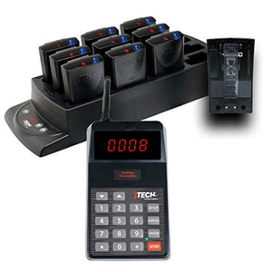 JTech Church Nursery Paging System - 10 Rugged Pagers
