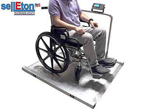 Selleton Wheel Chair Drum Scale Aluminium 1000 lb x .2 lb