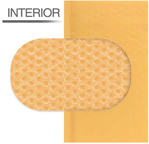 Secure Seal #CD 7.25x8 Kraft Bubble Mailers Padded Shipping Envelopes (Pack of 2000)