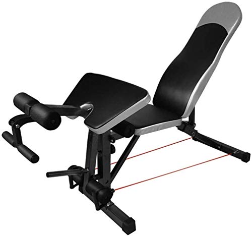 DLWDMRV Home Bench Press Chair Dumbbell Stool Tengma Adjustable Dumbbell Stool Weightlifting Bed Bench Press Sit-up Bench ndoor Multi-Function Weight, Strength Training Equipment for Full-Body Workout