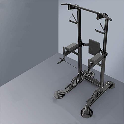 ZXNRTU Strength Training Equipment Strength Training Dip Stands Power Tower Adjustable Height Pull Up & Dip Station Multi Function Pull Up Station for Strength Training Full Body Strength Training