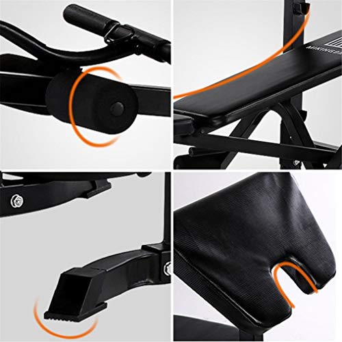 UPDD Olympic Weight Bench - Adjustable Weight Bench with Strength Training Benches and Squat Rack Stand for Proffesional Fitness Home Use Indoor Exercise【US Stock】