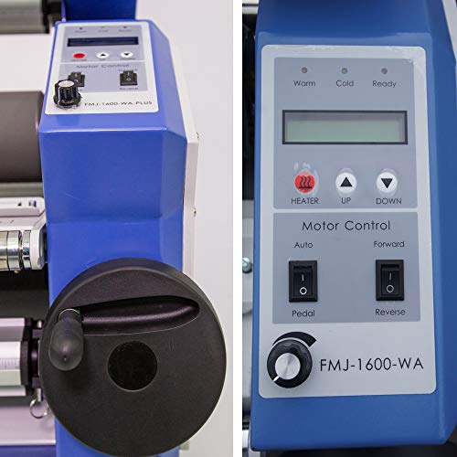 Qomolangma Full-auto Wide Format Cold Laminator Heat Assisted Roll to Roll Machine