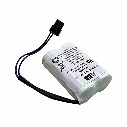 Lithium Battery Pack of 6 for ABB Robot CPU SMB - 7.2V 3600mAh (3HAC044075-001/01 ABBTA521 ABB3HAC16831-1)
