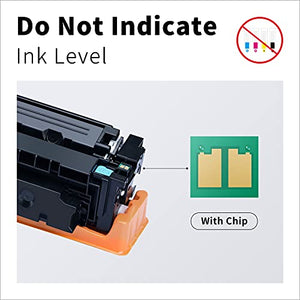 LEMERO (with Chip) Compatible Toner Cartridge Replacement for HP 414X 414A W2020X W2022X W2021X W2023X to use with Color Laserjet Pro MFP M479fdw Pro M454dn (Black, Cyan, Magenta, Yellow, 4-Pack)