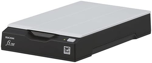 RICOH fi-70F Small Footprint Flatbed A6 Document Scanner