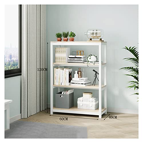 HARAY Multi-Layer Steel Wooden Bookshelf Storage Rack (Color : 06)