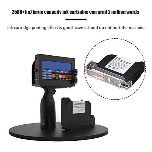 Kacsoo Handheld Inkjet Printer, Smart Portable Quick-Drying with 4.3 Inch Touch Screen, High Definition Label Printer for Trademark, Logo, Label, QR Code Print(Shiped in US, 5-10 Days Delivery)