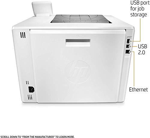 HP LaserJet Pro M452dw Wireless Color Laser Printer with Duplex Printing (CF394A)