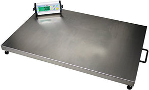 Adam Equipment CPWplus 150L Large Platform Floor Scale, 330lb/150kg Capacity, 0.1lb/50g Readability