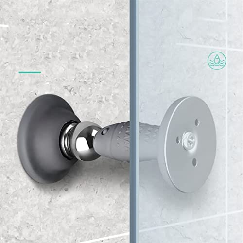 Magnet Door Stops - 2 Pieces Magnetic Door Stopper Non-Punch Anti-Collision Silent Furniture Hardware (Color: B) (Color: A)