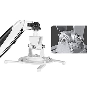 JKXWX Projector Hanger Bracket - Wall-Mounted Rotating Mount (14.33 lbs Capacity)