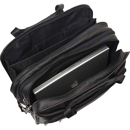 Le Donne Oversized Laptop Briefcase, Cafe