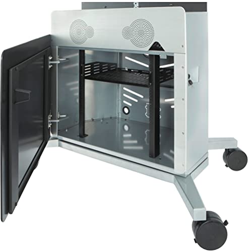 Avteq ELT-2100S Large Format Display Stand, 400 lbs. Load Capacity, 85" Display Support, 10RU Rack Space