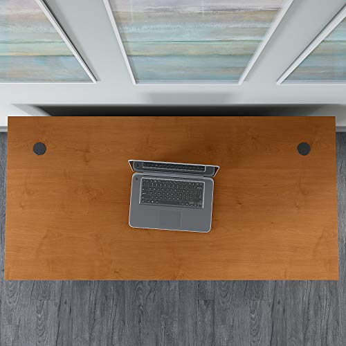 Bush Business Furniture Series C Office Desk, 60W x 30D, Natural Cherry