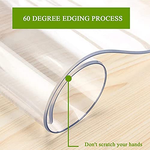 HAIZON Hard-Floor Chair Mat for Home Office, Wooden Floor Protector, Multiple Sizes