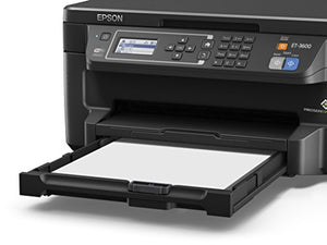 Epson ET-3600 EcoTank Wireless Color All-in-One Supertank Printer with Scanner, Copier & Ethernet