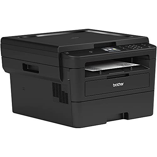 Brother Compact Monochrome Laser Printer, HL-L2395, Flatbed Copy & Scan, Wireless Automatic 2-Sided Printing, NFC, Cloud-Based Printing & Scanning, Amazon Dash Replenishment Ready - Black