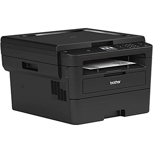 Brother HL-L2395DWA All-in-One Wireless Monochrome Laser Printer with Scanner and Copier for Home Office - 36 ppm, 2400 x 600 dpi, 250-sheet, Auto Duplex Printing, NFC, Hi-Speed USB, Printer Cable