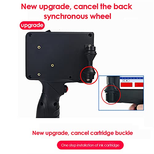 Kacsoo Handheld Inkjet Printer, Smart Portable Quick-Drying with 4.3 Inch Touch Screen, High Definition Label Printer for Trademark, Logo, Label, QR Code Print(Shiped in US, 5-10 Days Delivery)