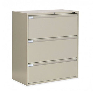 Global 3-Drawer 42" Wide Lateral File Cabinet, Letter & Legal