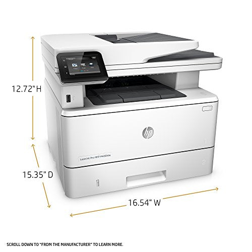HP LaserJet Pro M426fdw All-in-One Wireless Laser Printer with Double-Sided Printing, Amazon Dash Replenishment Ready (F6W15A)