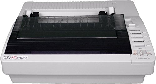 Gsx-190 9pin Narr 270cps Par 240x216 Dpi 8kb Quiet Color Command