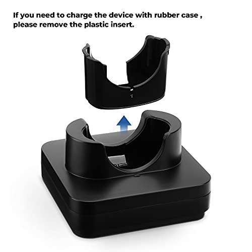 MUNBYN Long-Range Android Barcode Scanner with Spare Battery and Dock Charger