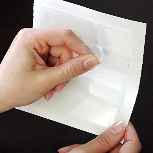 StoreSMART - Peel & Stick 1" x 4" Shelf Tag/Label Holders - 500-Pack - Open Long Side - SPCSTB2432L-500